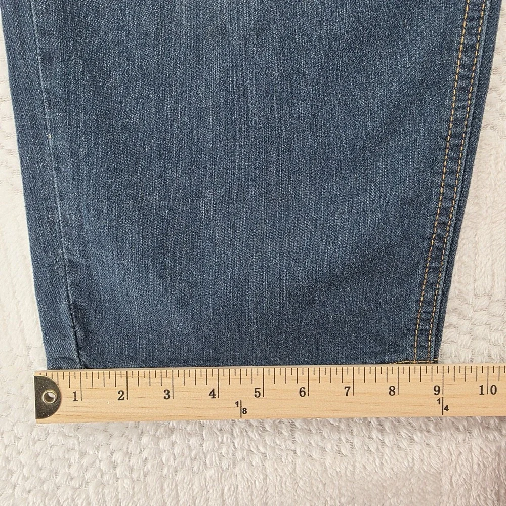 Levis 541 Jeans Mens 40x30 Athletic Fit High Rise Stretch Medium Wash Blue Denim